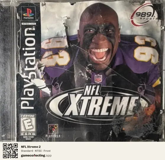 NFL Xtreme 2 PlayStation, NTSC box front