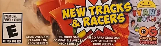 Race with Ryan, the ESRB box on its front
