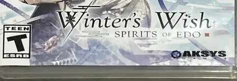 Winter's Wish: Spirits of Edo, the ESRB box on its front