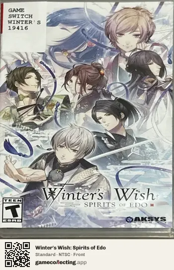 Winter's Wish: Spirits of Edo Nintendo Switch, NTSC box front