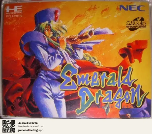 Emerald Dragon TurboGrafx-CD, Japan box front
