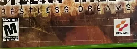 Silent Hill 2: Restless Dreams, the ESRB box on its front
