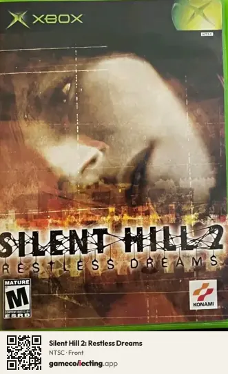 Silent Hill 2: Restless Dreams Xbox, NTSC box front