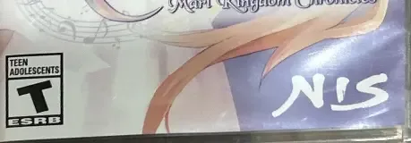 Rhapsody: Marl Kingdom Chronicles, the ESRB box on its front