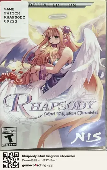 Rhapsody: Marl Kingdom Chronicles Nintendo Switch, NTSC box front
