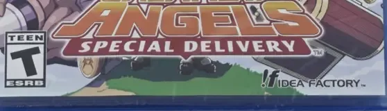 Calamity Angels: Special Delivery, the ESRB box on its front