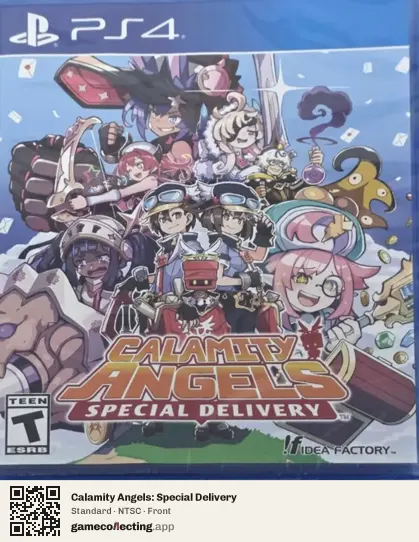 Calamity Angels: Special Delivery PlayStation 4, NTSC box front