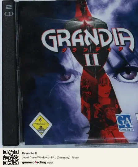 Grandia II Computer, Germany box front