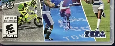 Olympic Games Tokyo 2020: The Official Video Game, the ESRB box on its front