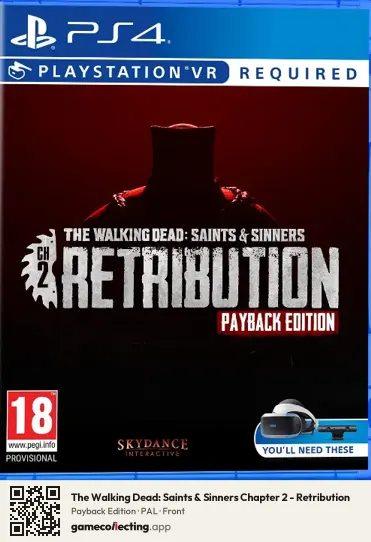 The Walking Dead: Saints & Sinners Chapter 2 - Retribution PlayStation 4, PAL box front