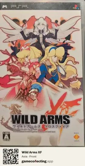 Wild Arms XF PlayStation Portable, Asia box front