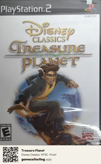 Treasure Planet PlayStation 2, NTSC box front