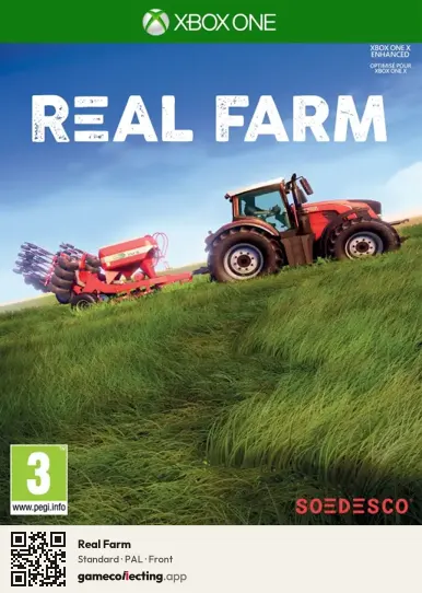 Real Farm Xbox One, PAL box front