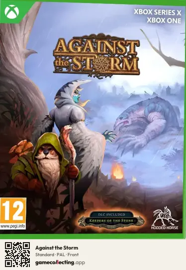 Against the Storm Xbox Series X, PAL box front