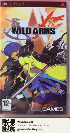 Wild Arms XF PlayStation Portable, France box front