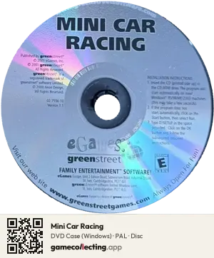 Mini Car Racing Computer, PAL disc