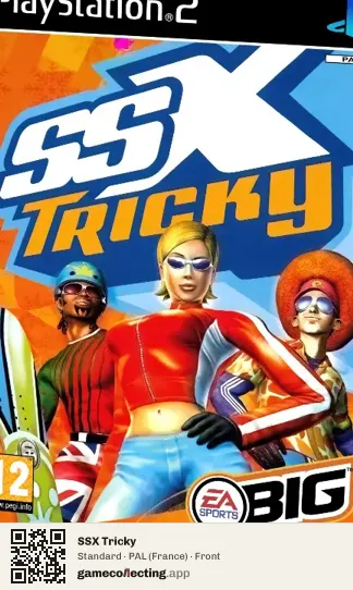 SSX Tricky PlayStation 2, France box front