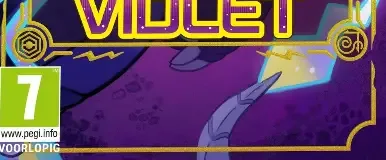 Pokémon Violet, the PEGI square on its front