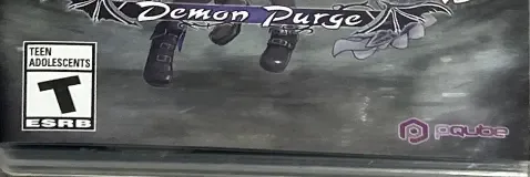 Gal Guardians: Demon Purge, the ESRB box on its front