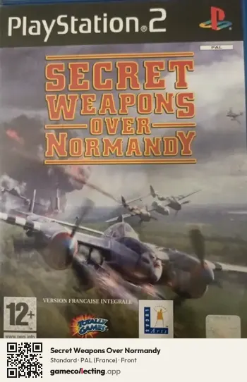 Secret Weapons Over Normandy PlayStation 2, France box front