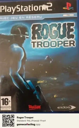 Rogue Trooper PlayStation 2, France box front