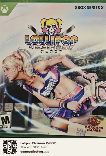 Lollipop Chainsaw RePOP Xbox Series X, NTSC box front