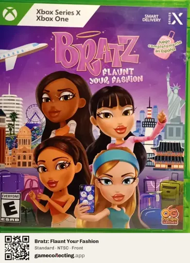 Bratz: Flaunt Your Fashion Xbox Series X, NTSC box front