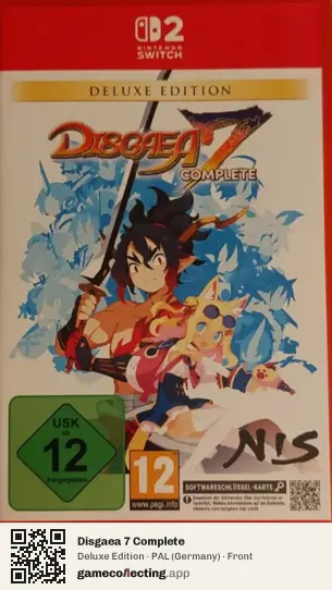 Disgaea 7 Complete Nintendo Switch 2, Germany box front