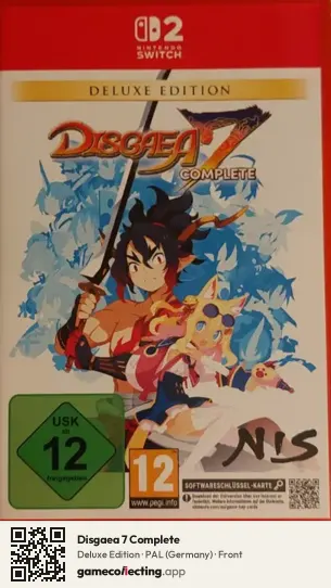 Disgaea 7 Complete Nintendo Switch 2, Germany box front