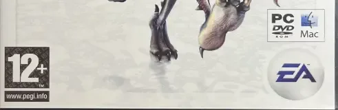 Spore Creepy & Cute Parts Pack, the PEGI square on its front
