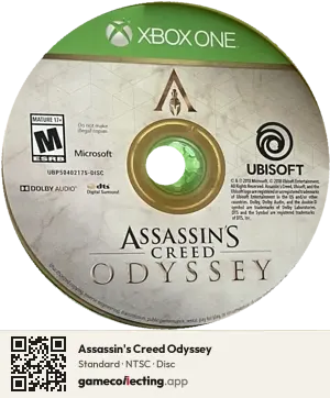 Assassin's Creed Odyssey Xbox One, NTSC disc
