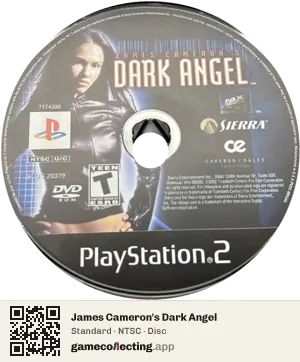 James Cameron's Dark Angel PlayStation 2, NTSC disc