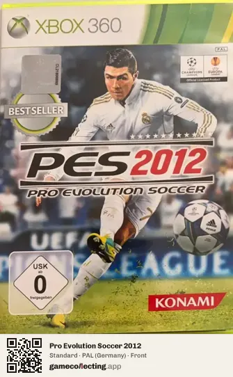 Pro Evolution Soccer 2012 Xbox 360, Germany box front