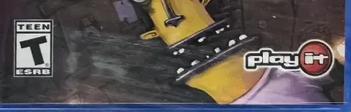 Stick it to the Man, the ESRB box on its front