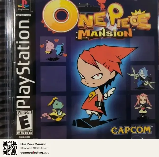 One Piece Mansion PlayStation, NTSC box front