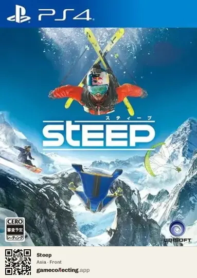 Steep PlayStation 4, Asia box front