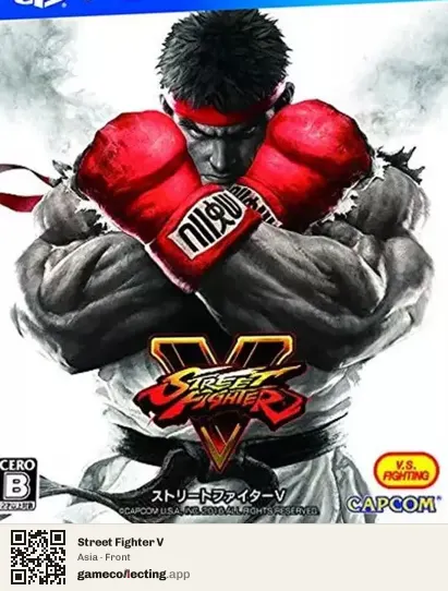 Street Fighter V PlayStation 4, Asia box front