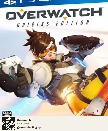 Overwatch PlayStation 4, Asia box front