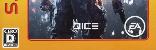 Battlefield 4, the CERO letter on its front