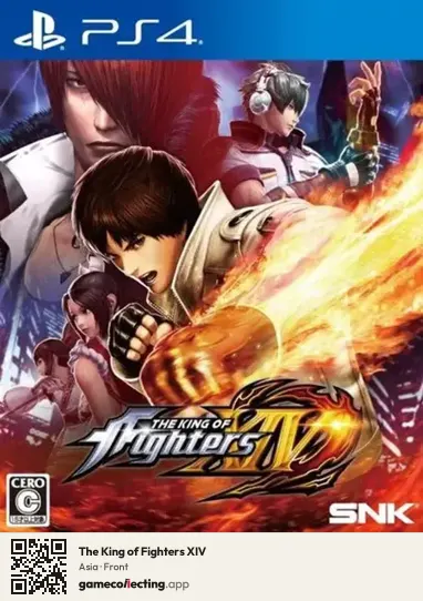 The King of Fighters XIV PlayStation 4, Asia box front
