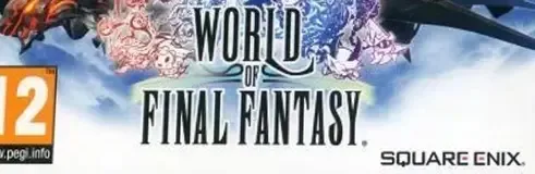 World of Final Fantasy, the PEGI square on its front