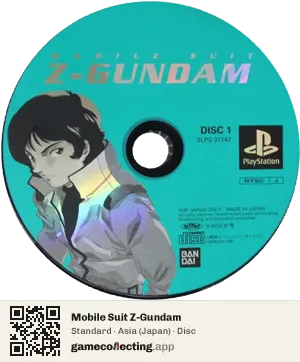Mobile Suit Z-Gundam PlayStation, Asia disc