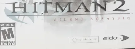 Hitman 2: Silent Assassin, the ESRB box on its front