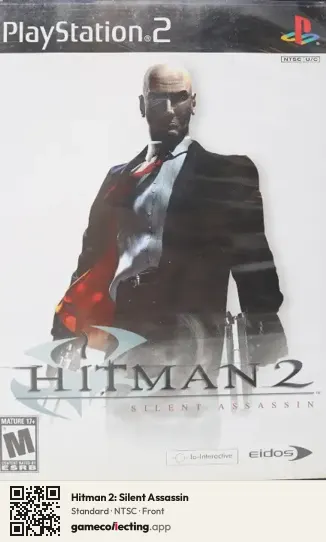 Hitman 2: Silent Assassin PlayStation 2, NTSC box front