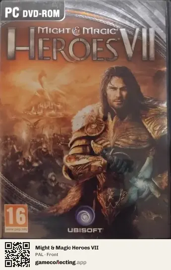 Might & Magic Heroes VII Computer, PAL box front