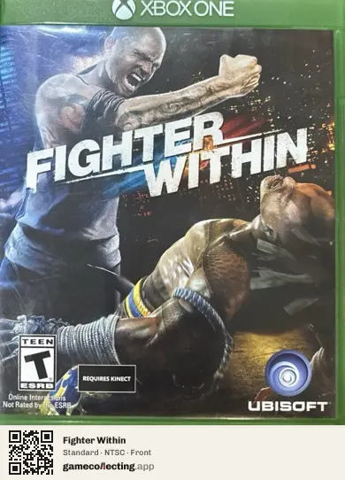 Fighter Within Xbox One, NTSC box front