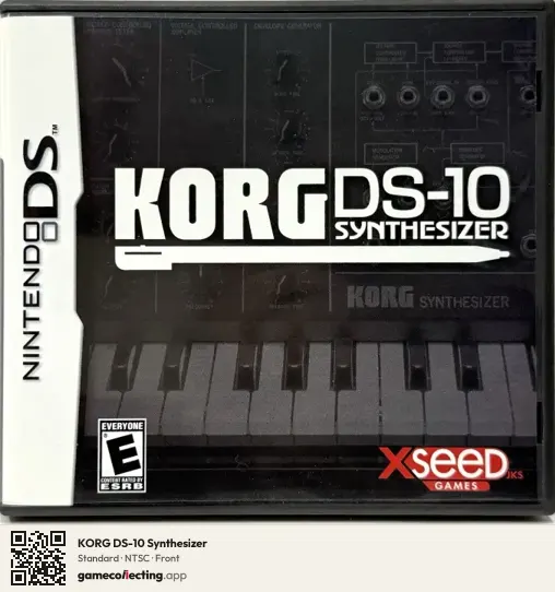 KORG DS-10 Synthesizer Nintendo DS, NTSC box front
