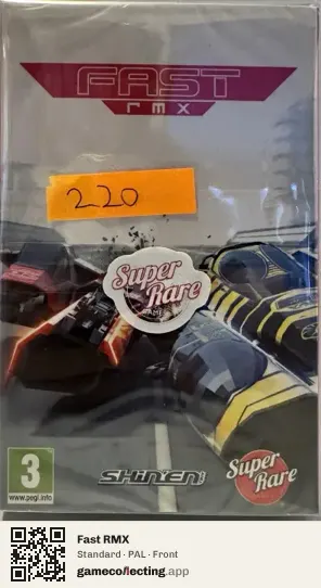 Fast RMX Nintendo Switch, PAL box front