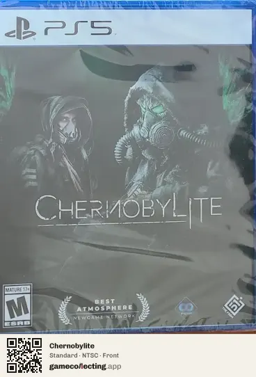 Chernobylite PlayStation 5, NTSC box front