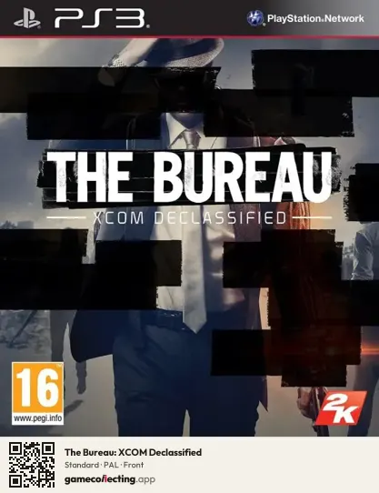 The Bureau: XCOM Declassified PlayStation 3, PAL box front